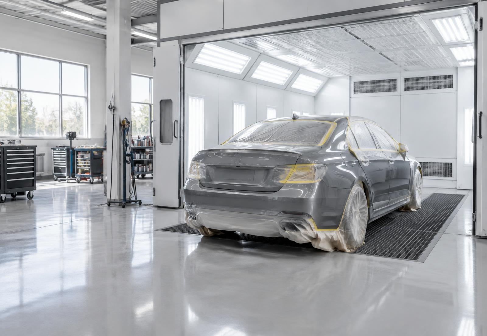 Vehicle body repair workshop in Cambuslang, Glasgow